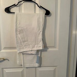 Ann Taylor Loft White Monroe Style Slim Jeans 12Petite